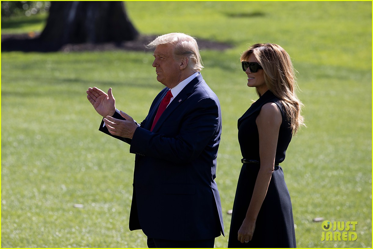 melania trump seen for first time since covid 19 diagnosis 034494808