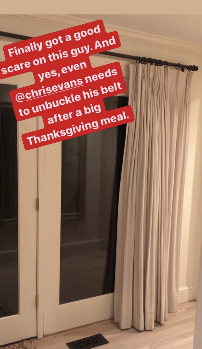 scott evans scares brother chris thanksgiving 01
