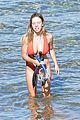 sydney sweeney rocks red bikini while snorkeling in hawaii 06