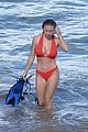 sydney sweeney rocks red bikini while snorkeling in hawaii 07