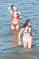 sydney sweeney rocks red bikini while snorkeling in hawaii 14