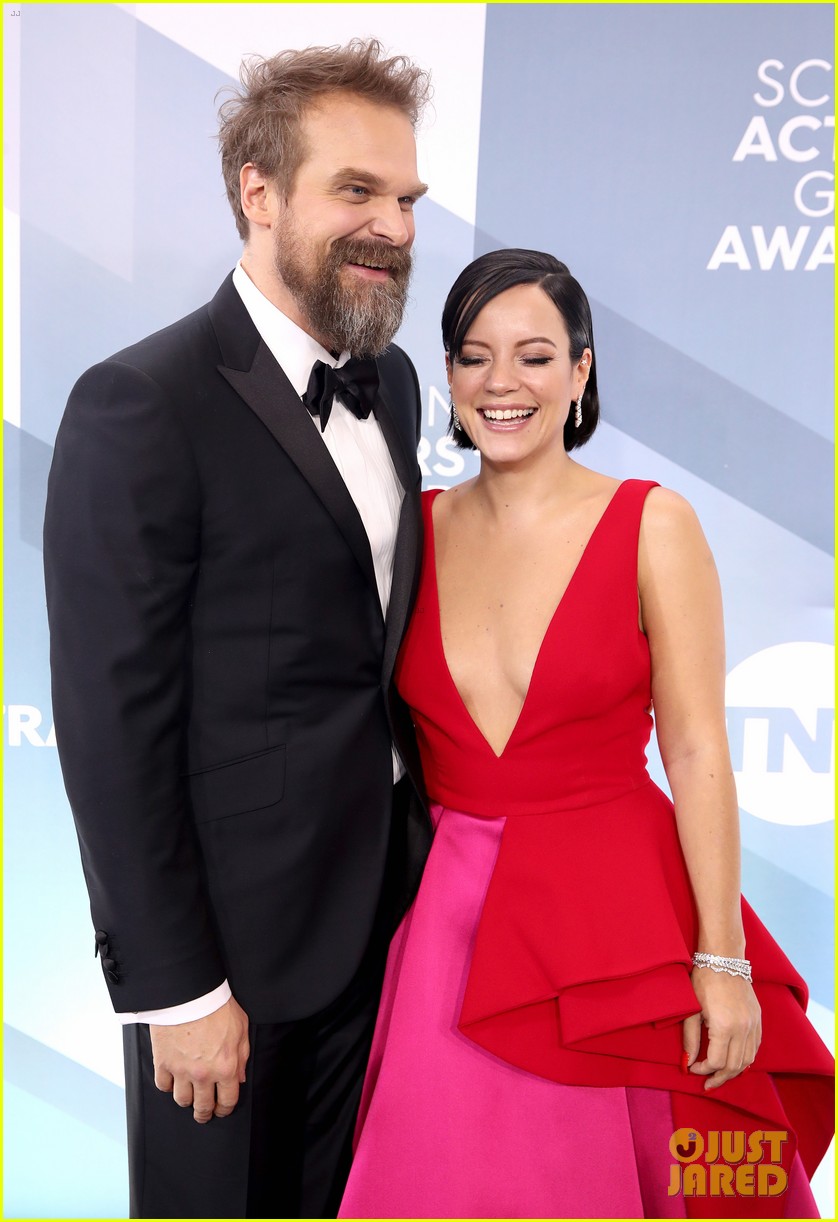 David Harbour Gushes Over Wife Lily Allen She's A 'Beautiful
