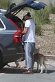leo dicaprio camila morrone spend the afternoon dog park with their dogs 23