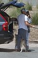 leo dicaprio camila morrone spend the afternoon dog park with their dogs 30