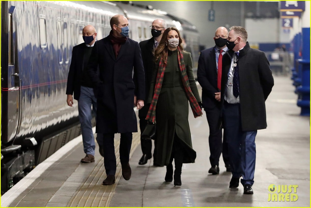 Prince William & Kate Middleton Embark on Three Day Royal Train Tour of