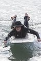 leighton meester catches some waves solo surf session 17