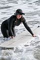 leighton meester catches some waves solo surf session 42