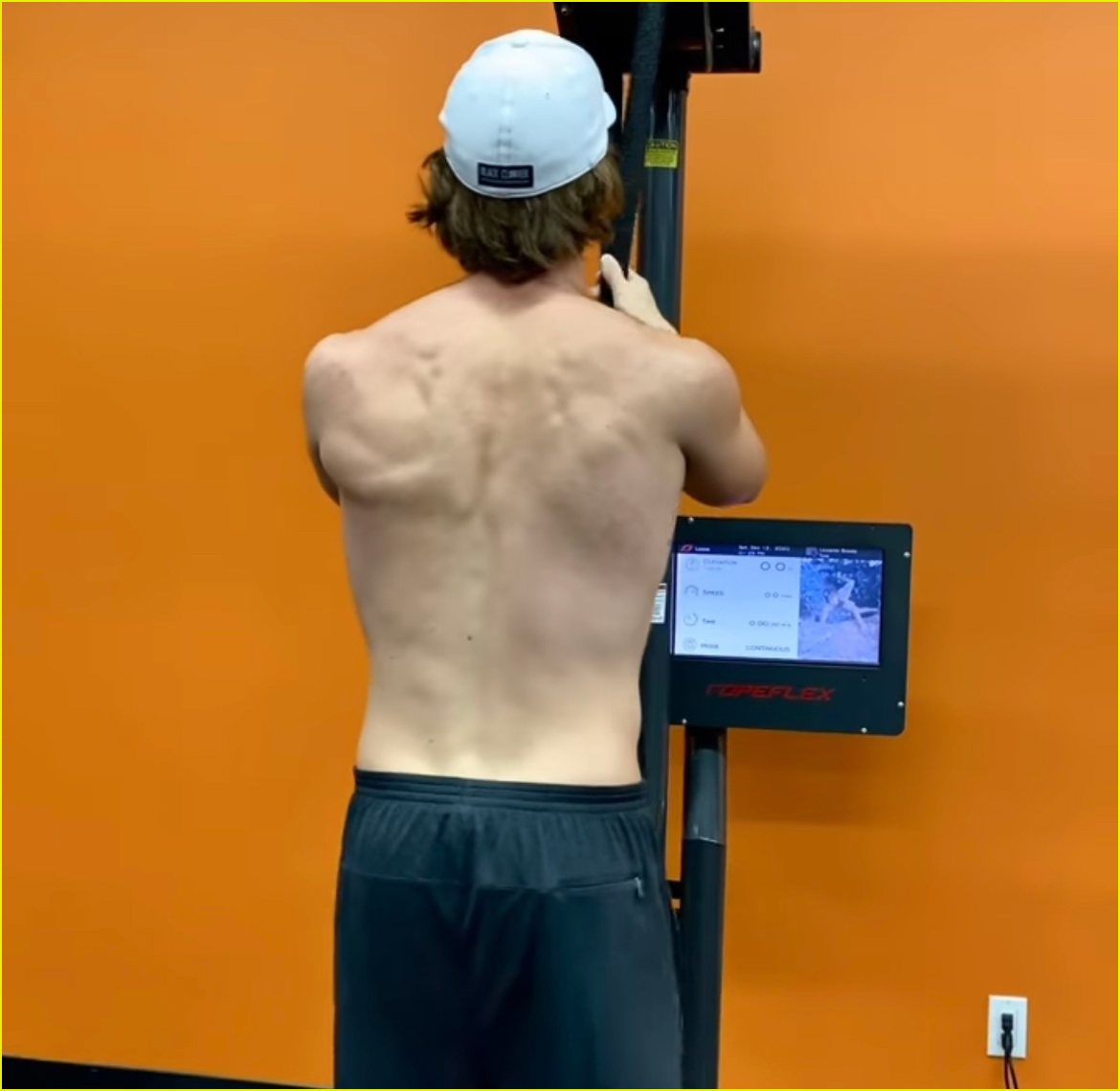 The Four Body Types, Fellow One Research - Celebrity Patrick Schwarzenegger Body Type One (BT1) Shape Physique