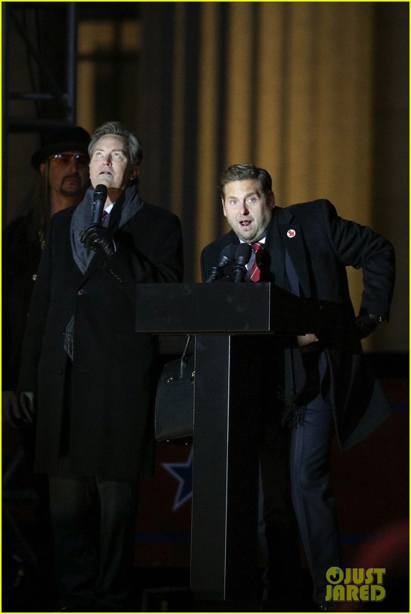 matthew perry jonah hill political rally dont look up 144508246