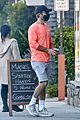 chace crawford bright colorful coral shirt grocery shopping 05