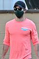 chace crawford bright colorful coral shirt grocery shopping 06