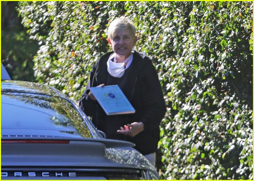 ellen degeneres purchases dory painting out shopping 124519803