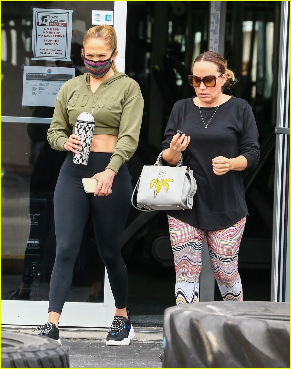 jennifer lopez leggings with her initials 054516673