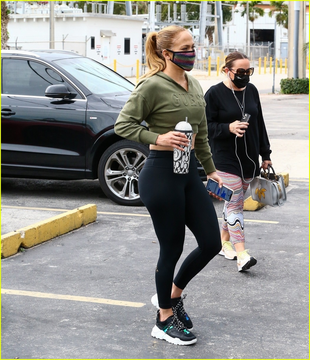 jennifer lopez leggings with her initials 38