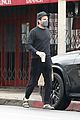 zachary quinto all black picking up lunch 01