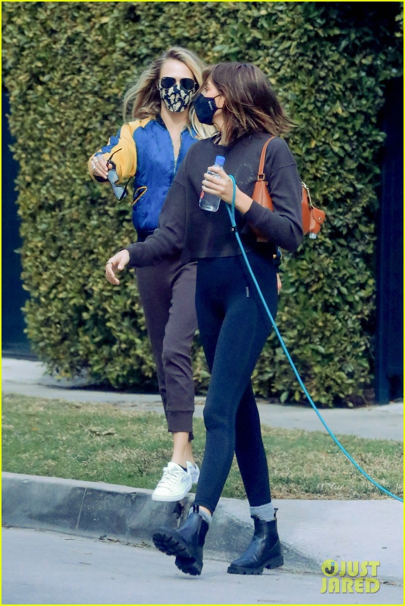 cara delevingne kaia gerber another pilates session 534524992