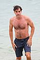 sacha baron cohen shirtless at the beach 24