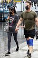 john cena shows off muscles leaving gym wife shay 01