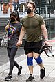 john cena shows off muscles leaving gym wife shay 05