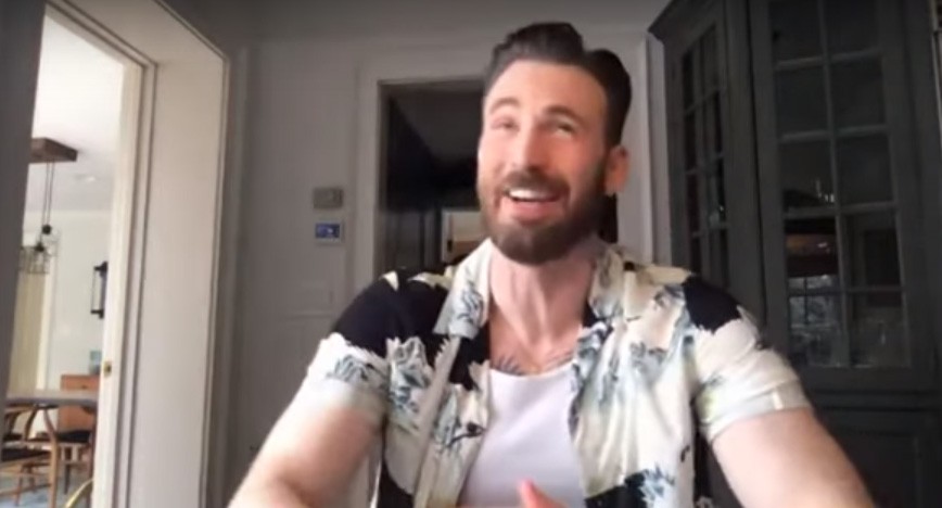 Surprise! Chris Evans is covered in tattoos