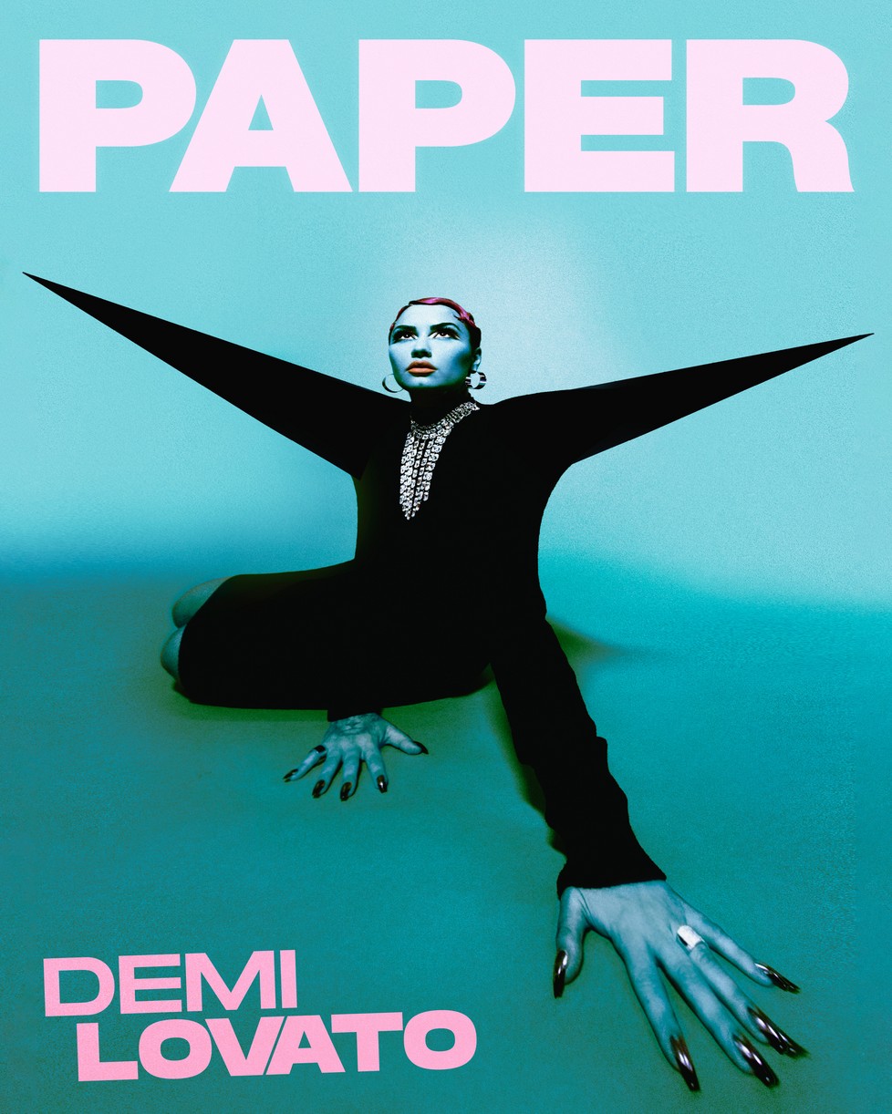 demi lovato paper magazine alien in disguise 024535345