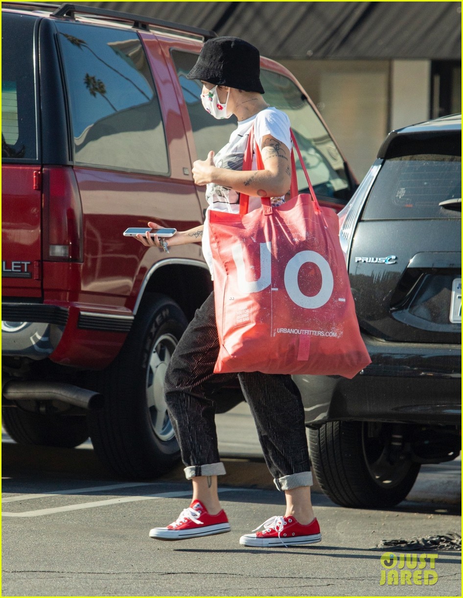 pregnant halsey shopping with alev aydin 414529884