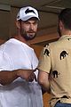 chris hemsworth thor cast at rugby game 23