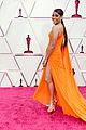 ariana debose lil rel howery oscars 2021 red carpet 01