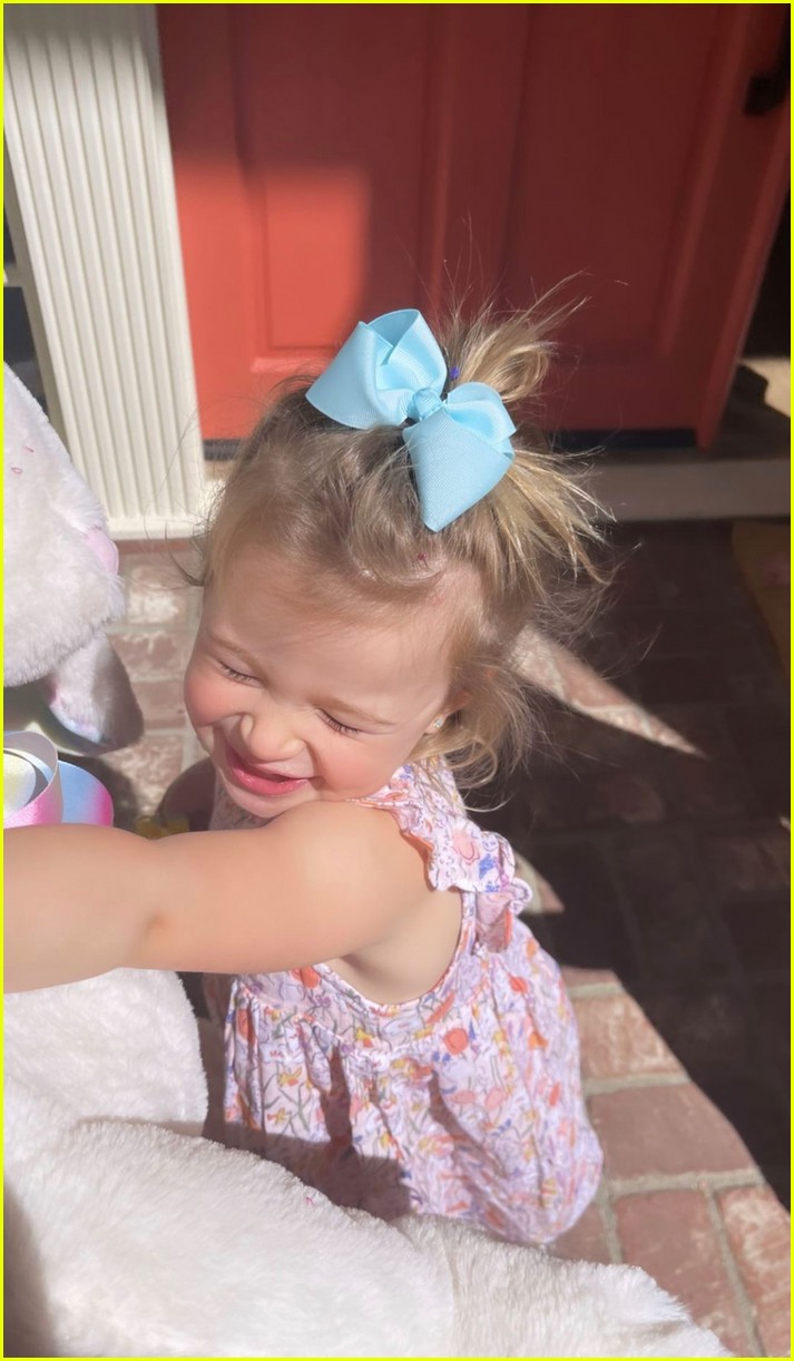 hilary duff first easter with baby mae 134539090