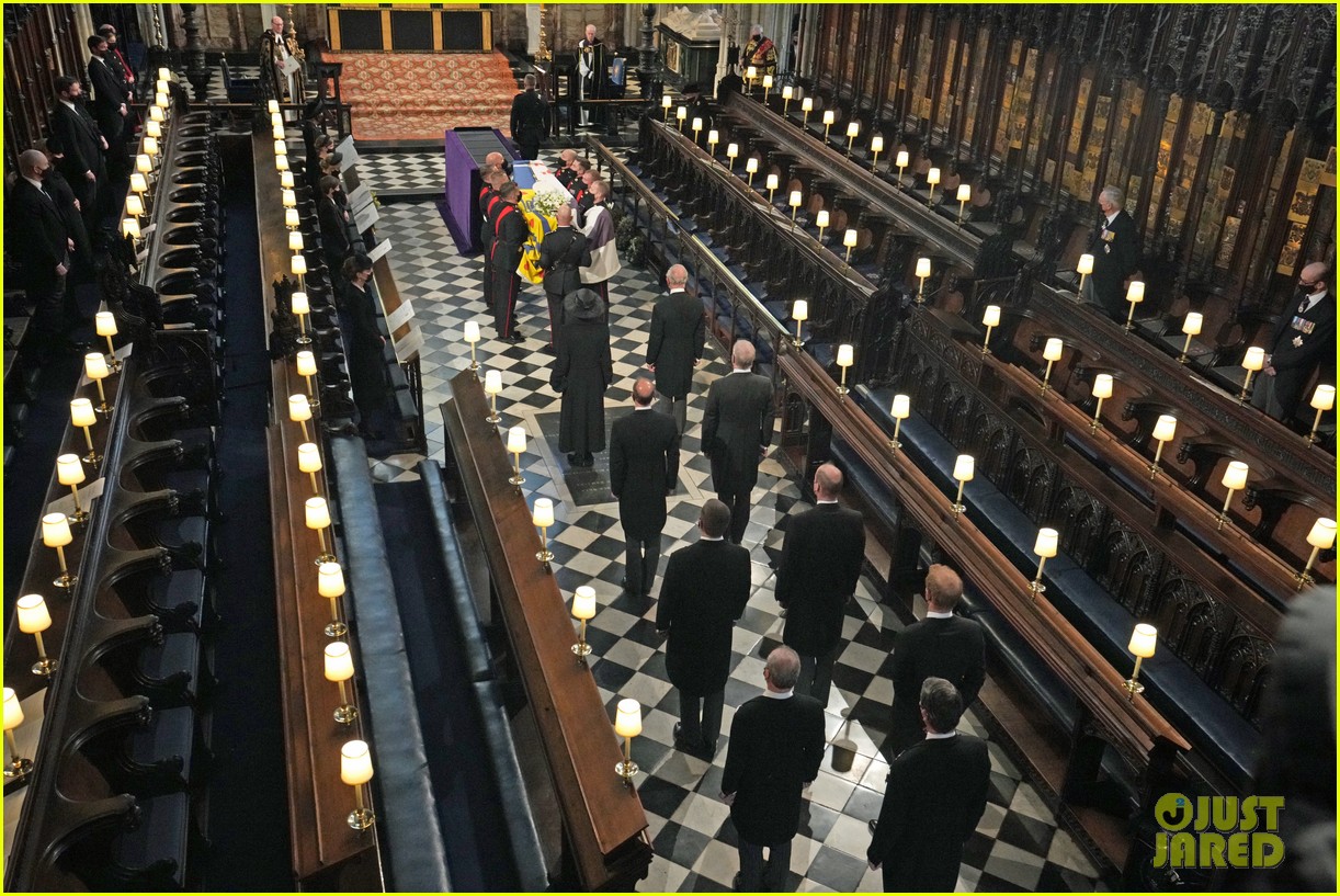 inside prince philip funeral royal family photos 534543765