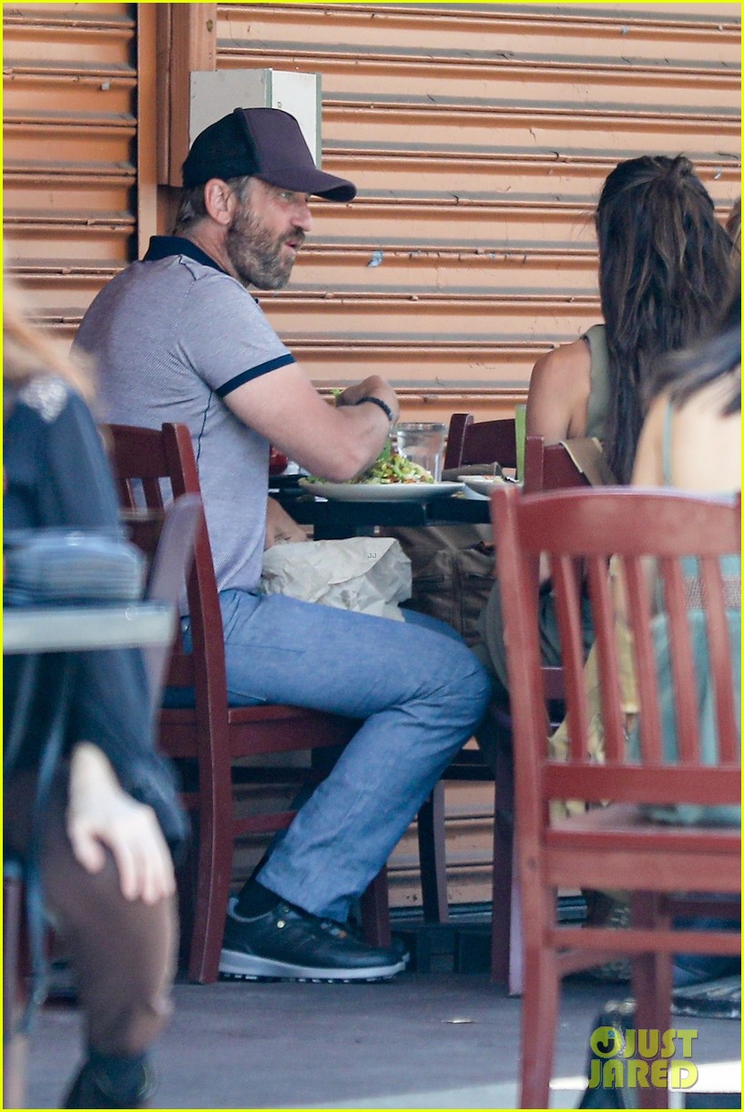 gerard butler at lunch with morgan brown 204553077