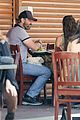 gerard butler at lunch with morgan brown 21