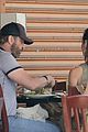 gerard butler at lunch with morgan brown 28