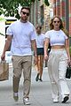 jennifer lawrence bares midriff weekend outing with cooke maroney 50