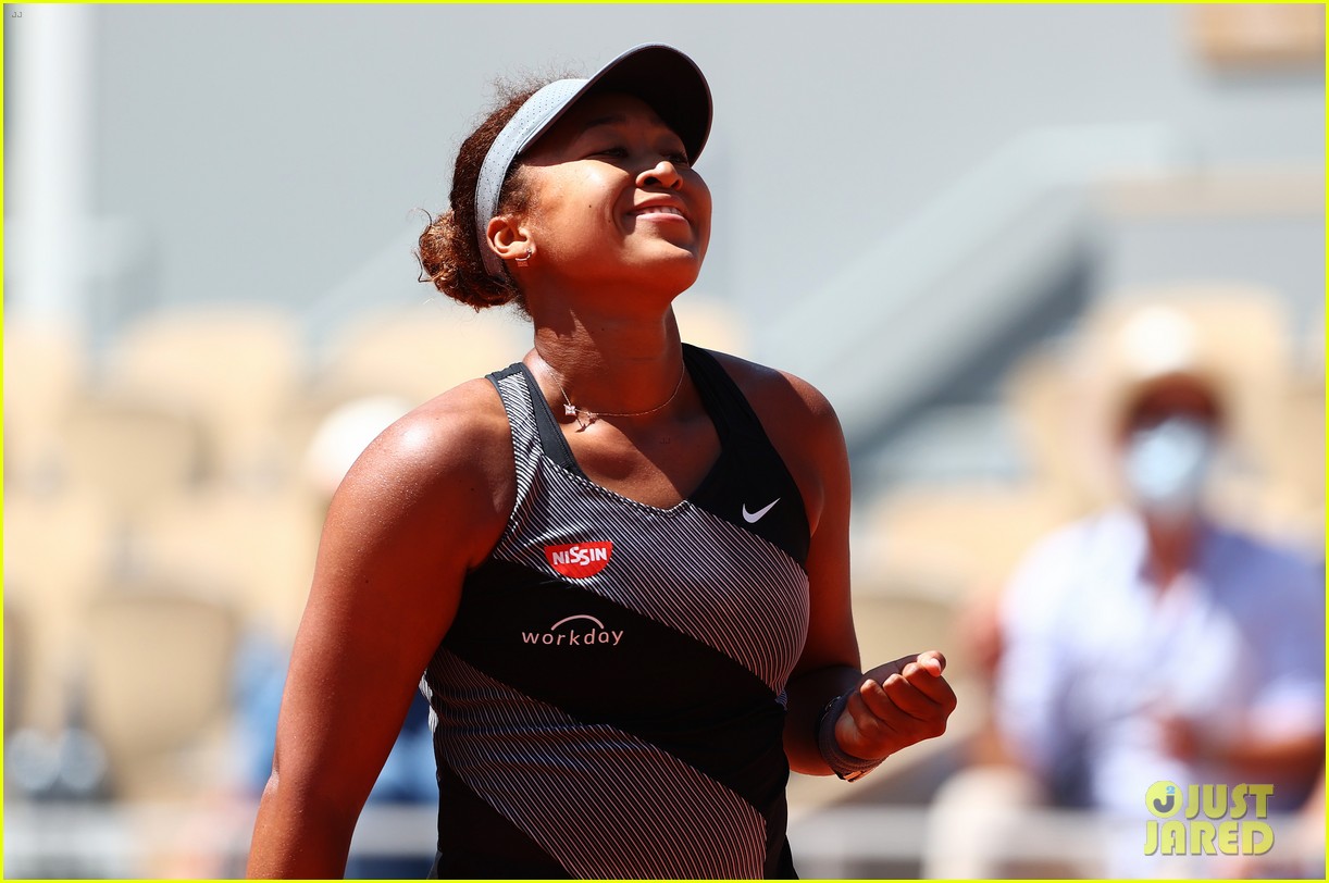 naomi osaka fined warned after first match french open 184562308