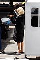 lily james as pamela anderson first set photos 03