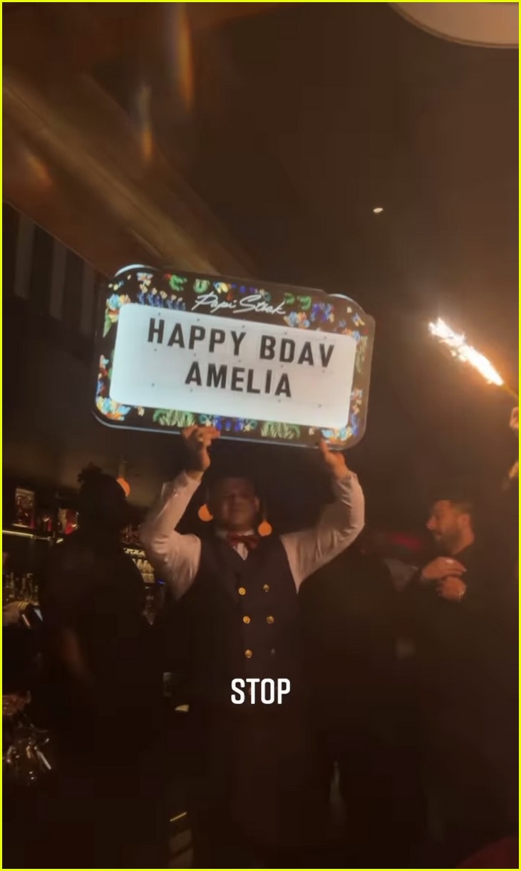 Amelia Hamlin Tears Up Receiving Lavish 20th Birthday Gift from