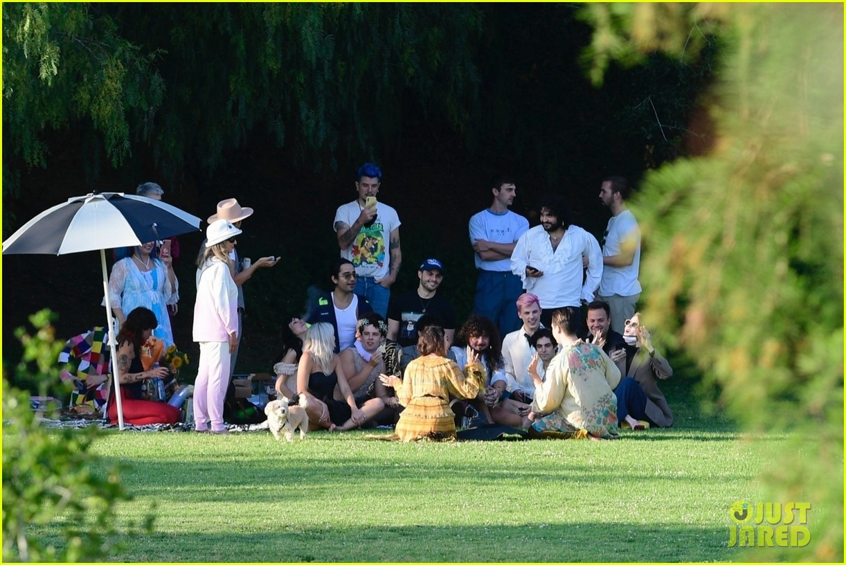 vanessa hudgens gg magree costume party in the park 424563760