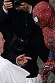 pope francis meets spider man vatican 01