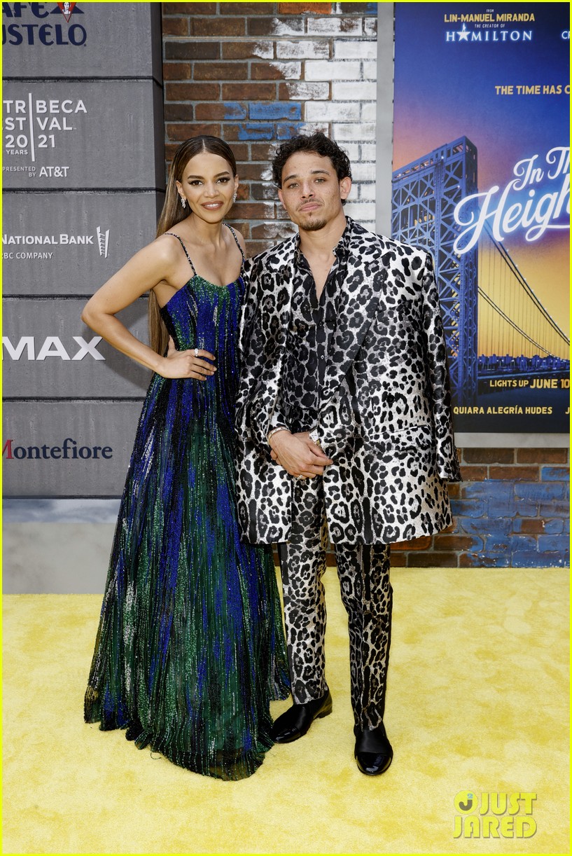 anthony ramos leslie grace great style heights premiere 224566959