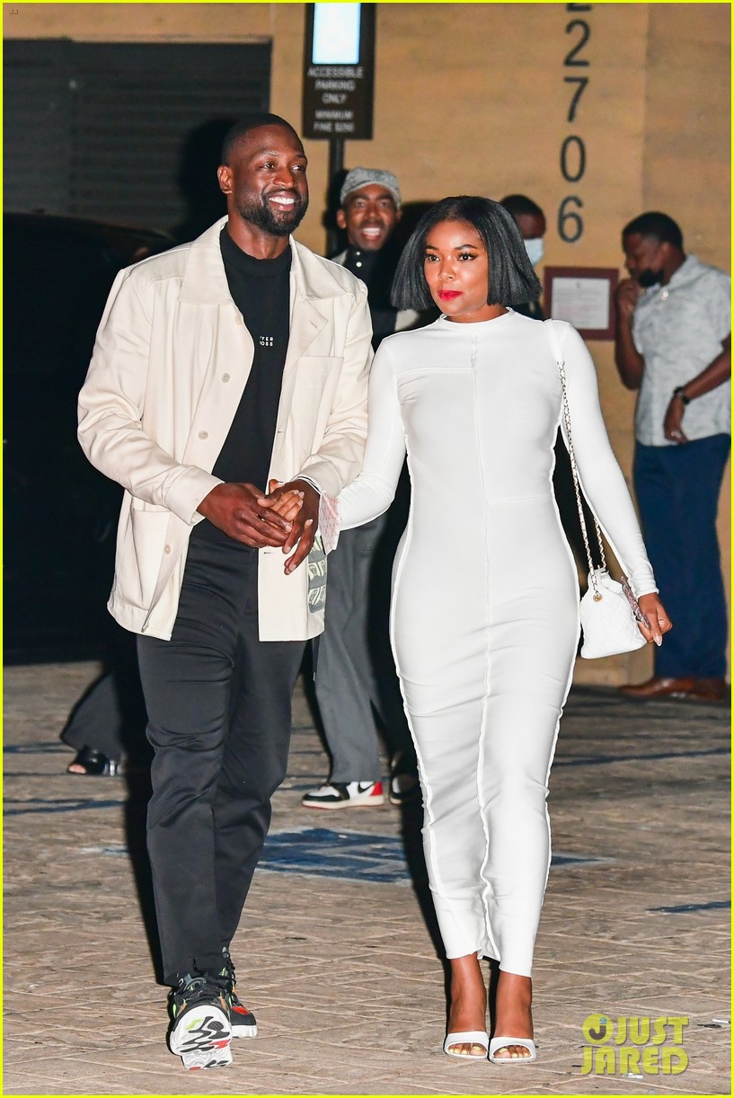 gabrielle union dwyane wade couple up for date night 014564993