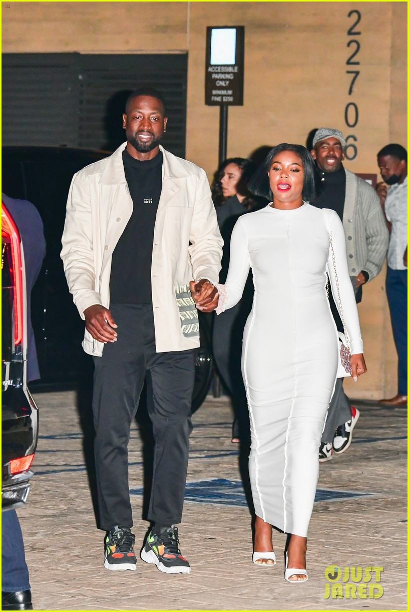 gabrielle union dwyane wade couple up for date night 034564995