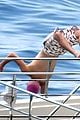 david beckham jumps off yacht with son cruz beckham 57