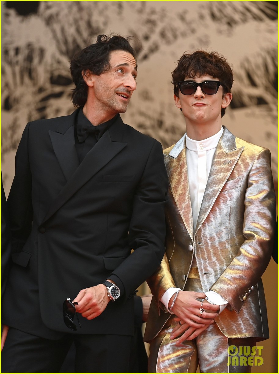 Adrien Brody & Girlfriend Chapman Share a Red Carpet Kiss at