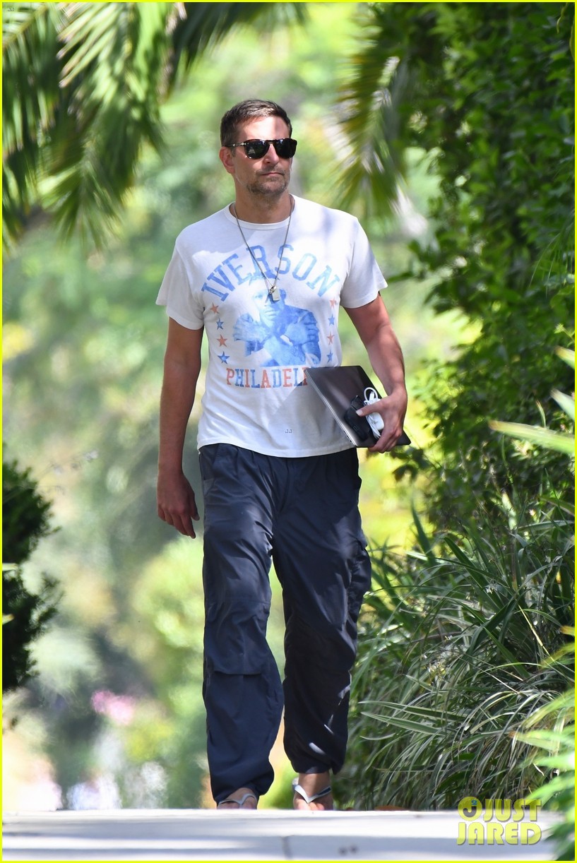 bradley cooper heads to friends house for afternoon meeting 034593579