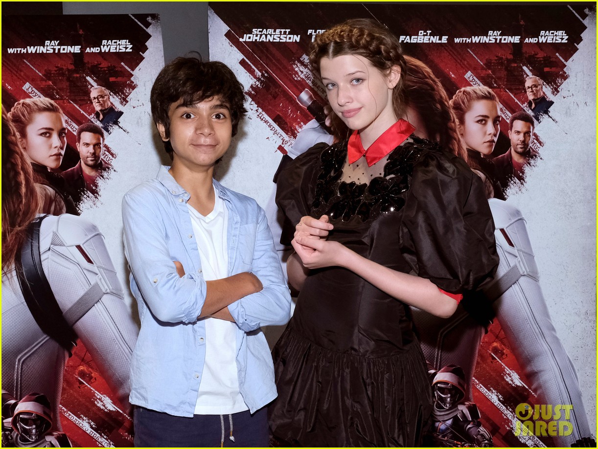Ever Anderson Celebrates 'Black Widow' Screening With 'Peter Pan ...