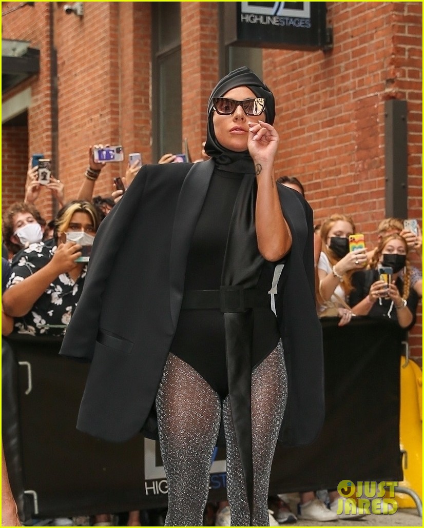 lady gaga slays nyc in two super chic looks 08
