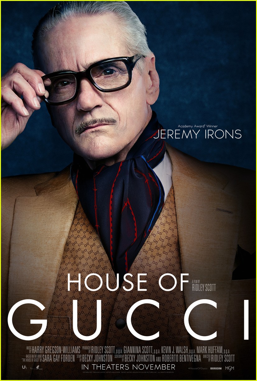 house of gucci debut character posters 044597127