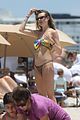 behati prinsloo at the beach while adam levine works out 20