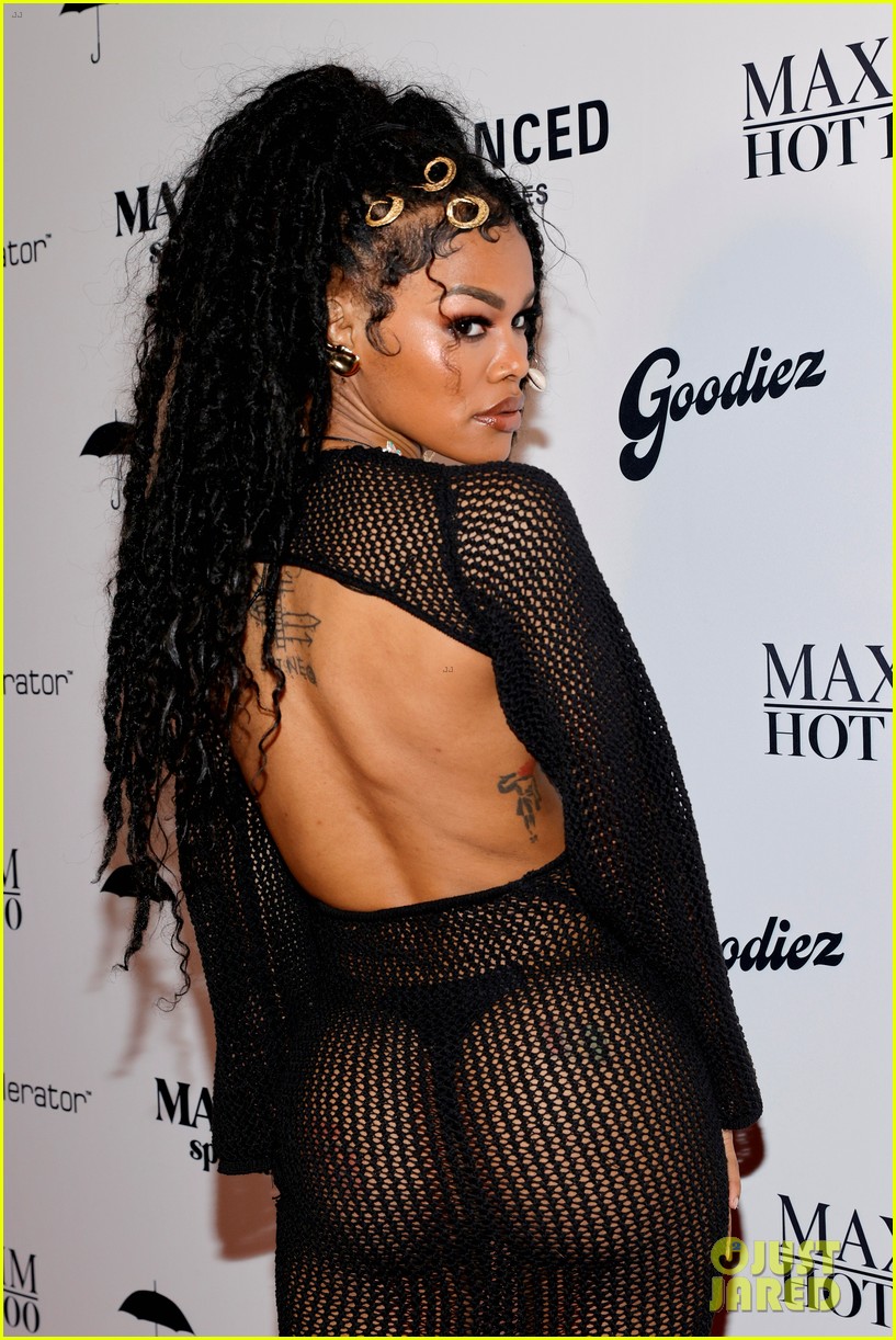 teyana taylor goes sexy in sheer for maxim hot 100 event 09